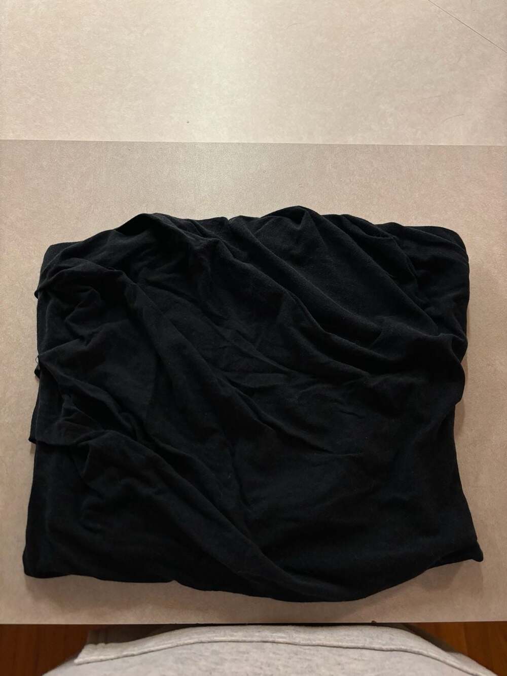 Hinge Black Bandeau Tube Top